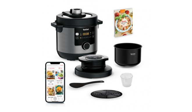 Tefal Turbo Cuisine &amp; Fry CY7788 7.6 L Black 1200 W