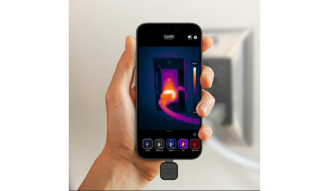 Seek Thermal CW-ABAX thermal imaging camera Black 200 x 150 pixels