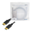 LogiLink CV0139 DisplayPort cable 5 m Black