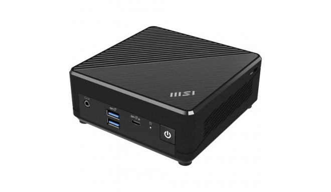 MSI Cubi N ADL-001EU Intel® N N200 4 GB DDR4-SDRAM 128 GB SSD Windows 11 Pro Mini PC Black