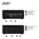MSI Cubi N ADL-006DE Intel® N N200 4 GB DDR4-SDRAM 128 GB SSD Windows 11 Pro Mini PC Black