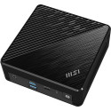MSI Cubi N ADL-002EU Intel® N N100 4 GB DDR4-SDRAM 128 GB SSD Windows 11 Pro Mini PC Black