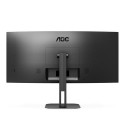 AOC V5 CU34V5C/BK LED display 86.4 cm (34&quot;) 3440 x 1440 pixels Wide Quad HD Black