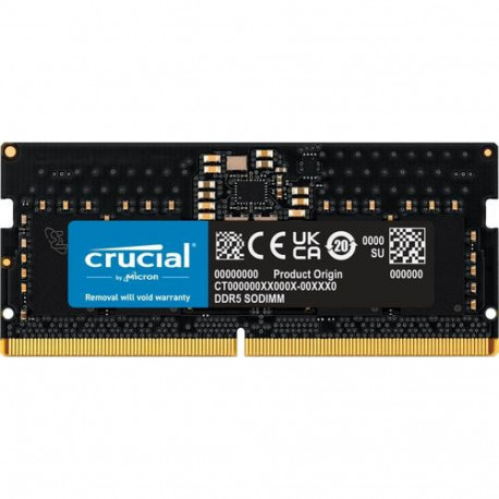 Crucial CT8G56C46S5 memory module 8 GB 1 x 8 GB DDR5 5600 MHz ECC