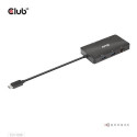 CLUB3D USB Gen2 Type-C to Dual DisplayPort 4k60Hz 7-in-1 HUB