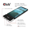 CLUB3D USB Type C 4-in-1 Hub to HDMI™ 4K60Hz USB Type C PD / USB Type A / Audio jack