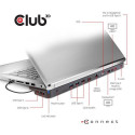 CLUB3D UNIVERSAL USB Gen1 Type-C Triple Display Dynamic PD Charging Dock with 65 Watt PS ( VGA, HDMI