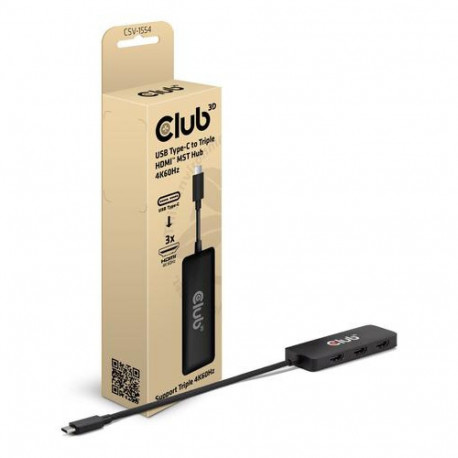 CLUB3D USB-C® to Triple HDMI™