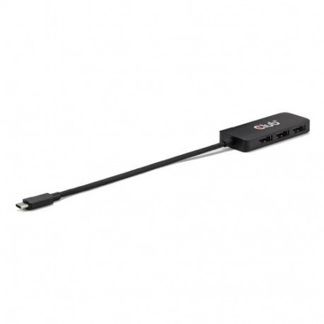 CLUB3D CSV-1553 interface hub USB Type-C Black