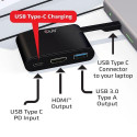 CLUB3D USB Type-C to HDMI™ 2.0 + USB 2.0 + USB Type-C Charging Mini Dock