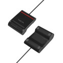 LogiLink CR0047 smart card reader Indoor USB 2.0 Black