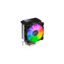Jonsbo CR-1200E computer cooling system Processor Heatsink/Radiatior 9.2 cm Black 1 pc(s)