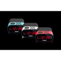 Lenco CR-07 Clock Black, White