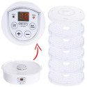 Camry Premium CR 6659 food dehydrator White 240 W