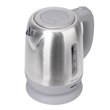 Camry Premium CR 1278 electric kettle 1.2 L 1630 W Grey, Stainless steel