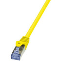 LogiLink Cat6a S/FTP, 5m networking cable Yellow S/FTP (S-STP)