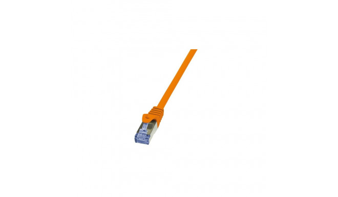 LogiLink 1.5m Cat.6A 10G S/FTP networking cable Orange Cat6a S/FTP (S-STP)
