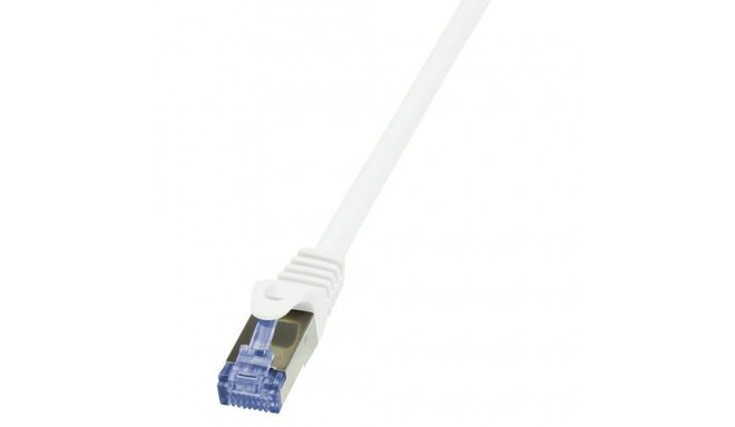 LogiLink 0.5m Cat.6A 10G S/FTP networking cable White Cat6a S/FTP (S-STP)