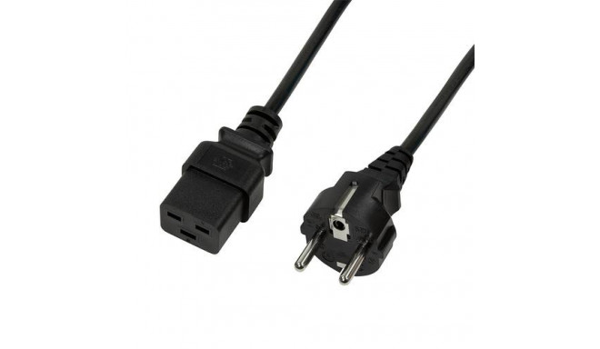 LogiLink CP152 power cable Black 1.8 m CEE7/7 IEC C19