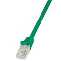 LogiLink 0.5m Cat.5e U/UTP networking cable Green Cat5e U/UTP (UTP)