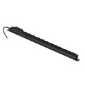 Activejet COMBO 12 socket power strip 3m black