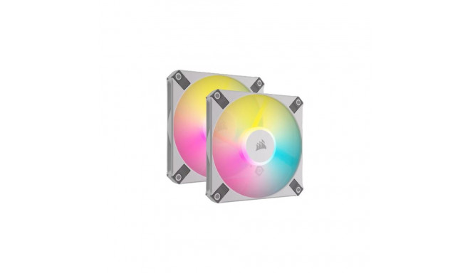 Corsair AF120 RGB Slim Computer case Fan 12 cm White 2 pc(s)