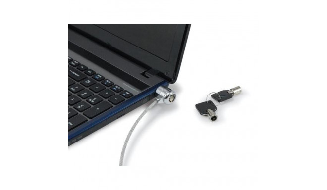 Conceptronic CNBSLOCK15 cable lock Silver 1.5 m