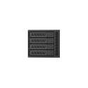 Chieftec CMR-3141SAS drive bay panel Black