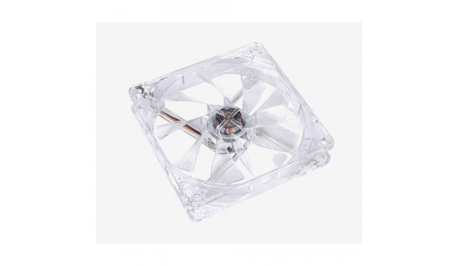 Thermaltake Pure 12 LED Red Computer case Fan 12 cm Transparent
