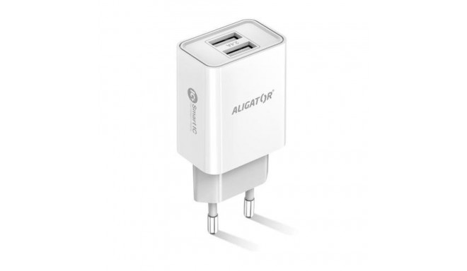 Aligator CHA0045 mobile device charger Universal White AC Fast charging Indoor
