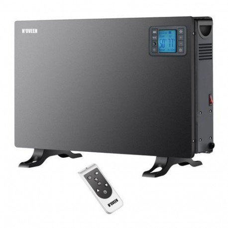 Noveen CH7100 LCD Smart Indoor Black 2000 W Convector electric space heater