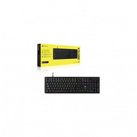 Corsair K70 CORE keyboard Gaming USB QWERTY Nordic Black