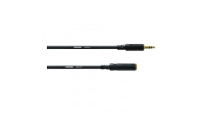 Cordial CFS 3 WY audio cable 3 m 3.5mm Black