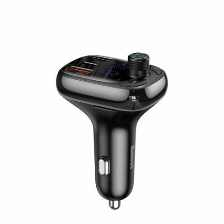 Baseus CCMT000101 FM transmitter 87.5 - 108 MHz Bluetooth Black