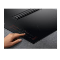 AEG CCE84543CB hob Black Built-in 77 cm Zone induction hob 4 zone(s) Built-in hood