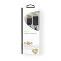 Nedis CCBW37100AT20 video cable adapter 2 m DisplayPort HDMI Anthracite
