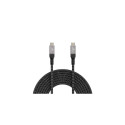 Gembird CCBP-USB4-CMCM240-1.5M USB cable USB4 Gen 3x2 USB C Black, Silver