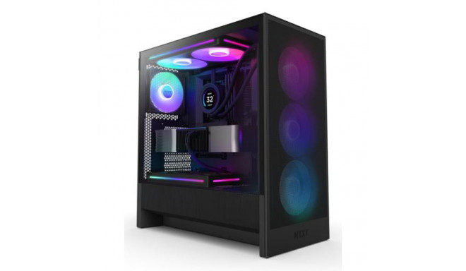 NZXT H5 Flow RGB Midi Tower Black