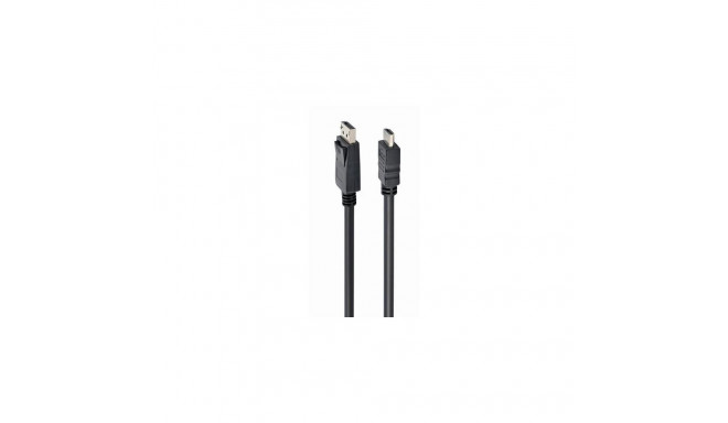 Gembird DisplayPort - HDMI, 3m HDMI Type A (Standard) Black
