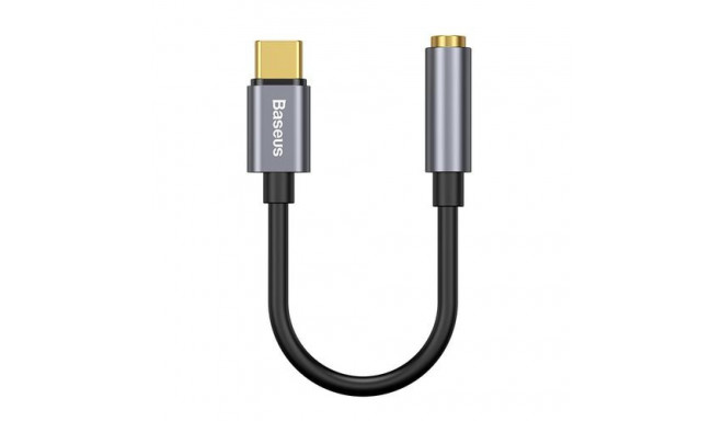 Baseus L54 mobile phone cable Black, Grey USB C 3.5mm