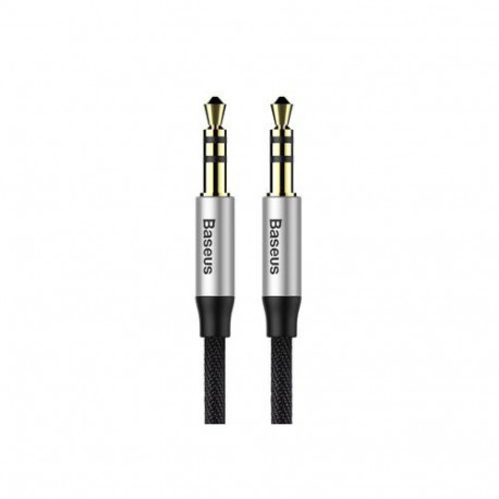 Baseus CAM30CS1 audio cable 1.5 m 3.5mm Black, Silver
