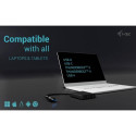 i-tec USB-A/USB-C Dual 4K/60 Hz HDMI Video Adapter