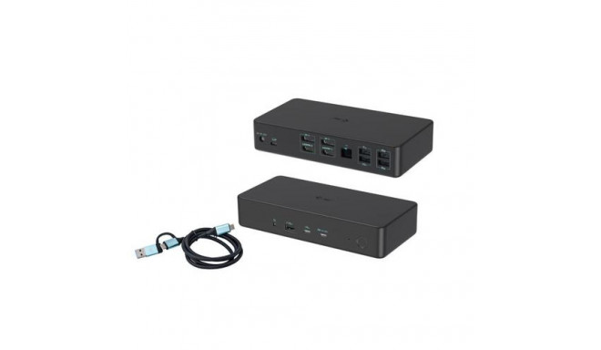 i-tec USB 3.0 / USB-C / Thunderbolt 3 Professional Dual 4K Display Docking Station Generation 2 + Po