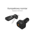 Green Cell CAD33 mobile device charger Universal Black Cigar lighter Fast charging Indoor