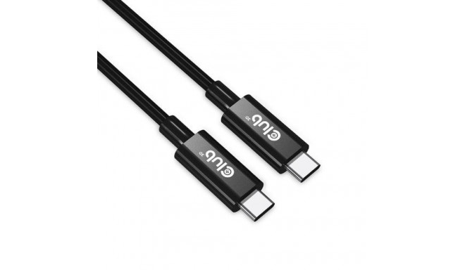 CLUB3D USB4 Gen3x2 Type-C Bi-Directional Cable 8K60Hz or 4K120Hz, Data 40Gbps, PD 240W(48V/5A) EPR M