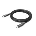 CLUB3D USB4 Gen3x2 Type-C Bi-Directional Cable 8K60Hz or 4K120Hz, Data 40Gbps, PD 240W(48V/5A) EPR M