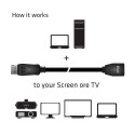 CLUB3D DisplayPort 1.4 Extension Cable 8K60Hz DSC 1.2 HBR3 HDR Bidirectional M/F 3m/9.84ft