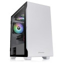 Thermaltake S100 Tempered Glass Snow Edition Micro Tower White