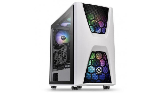Thermaltake Commander C34 TG Snow ARGB Edition Midi Tower Black, White