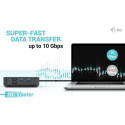 i-tec USB-C HDMI Dual DP Docking Station with Power Delivery 100 W + Universal Charger 100 W
